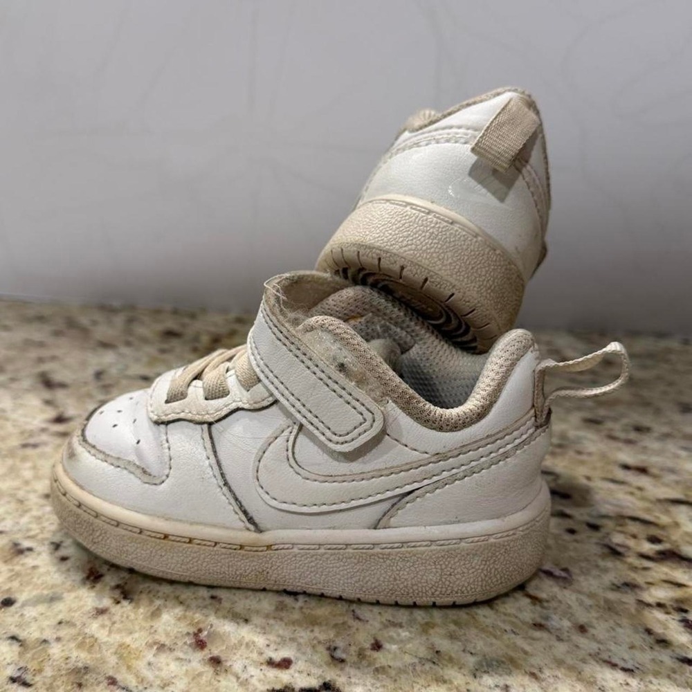 Nike Air Force 1 White Kids Sneakers | Size 4C